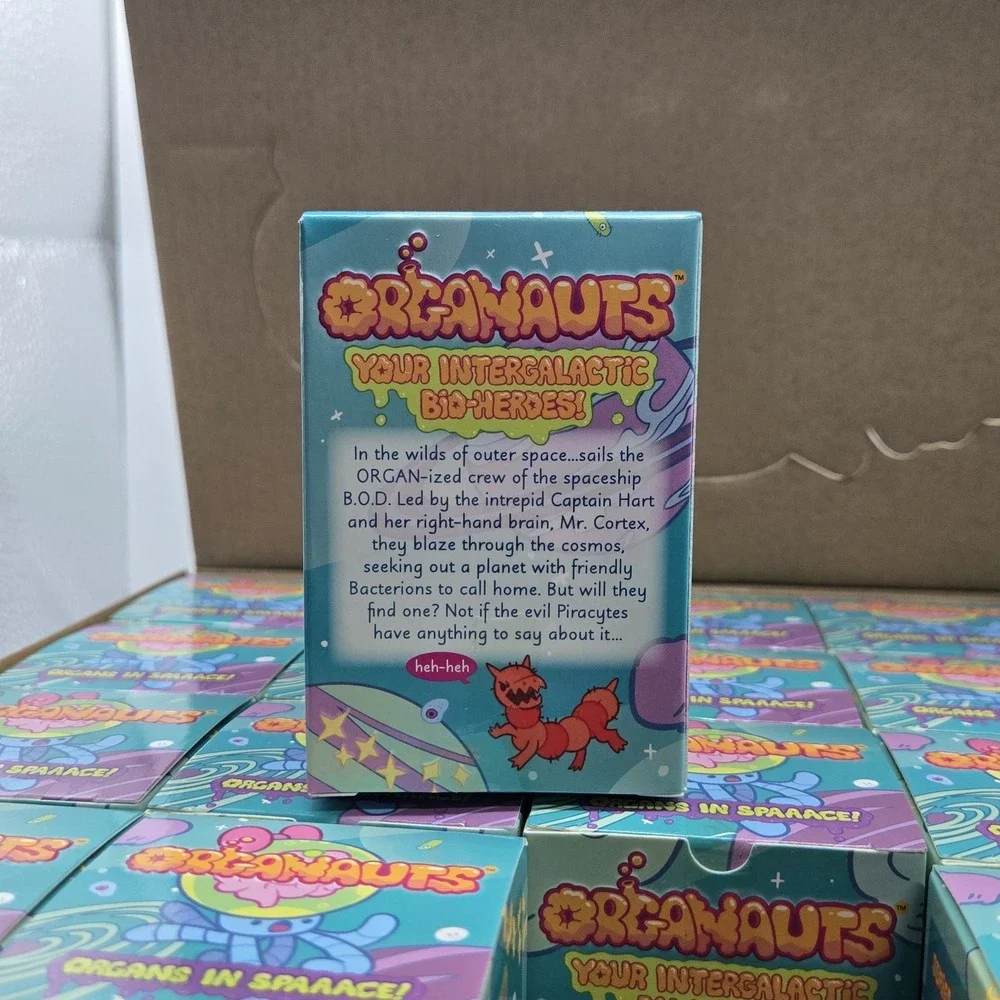 Organauts Organs In Spaaace Series 1 Blind Box Master Case 20 Figures NEW